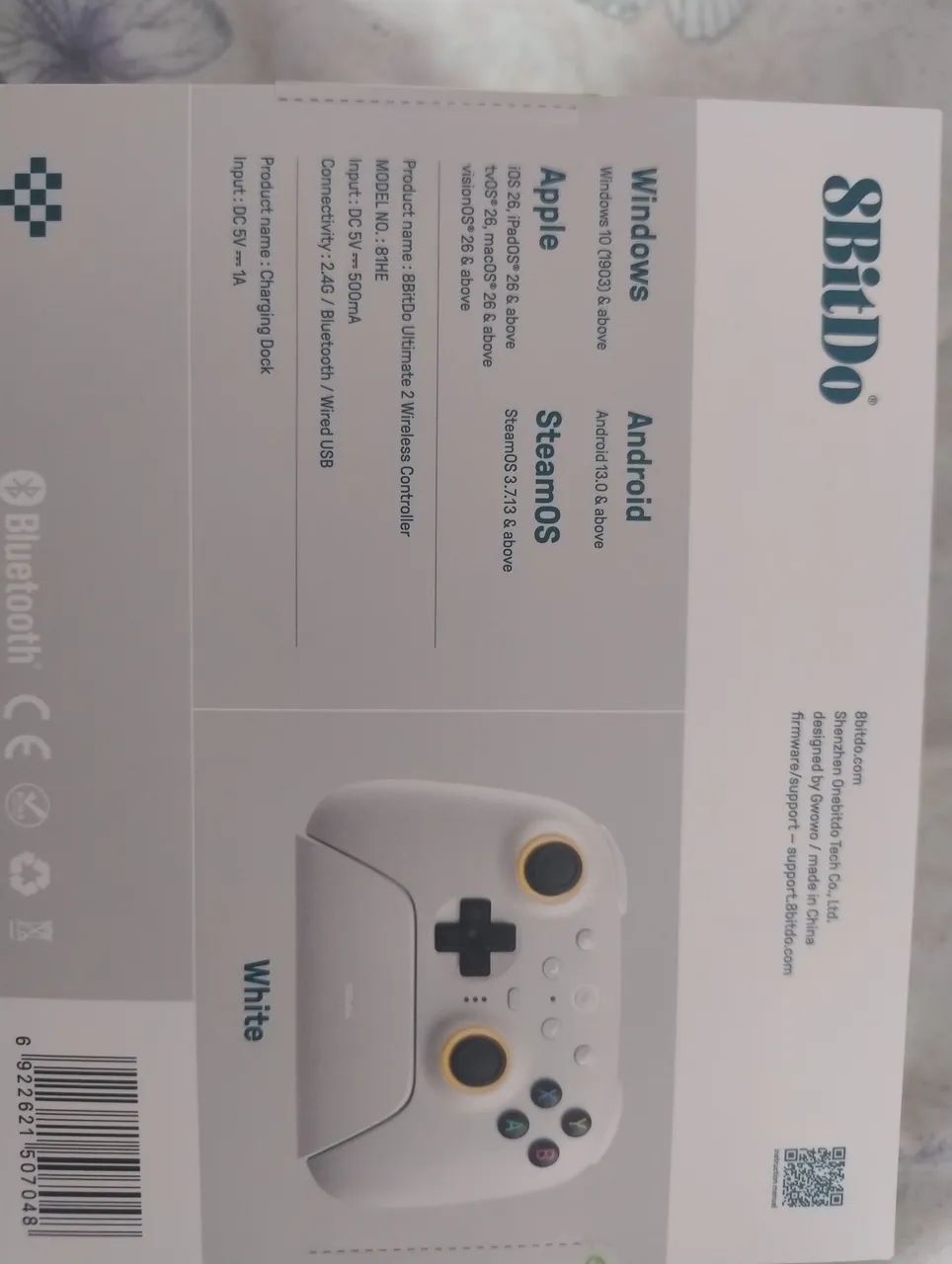 Controle 8bitdo ultimate 2