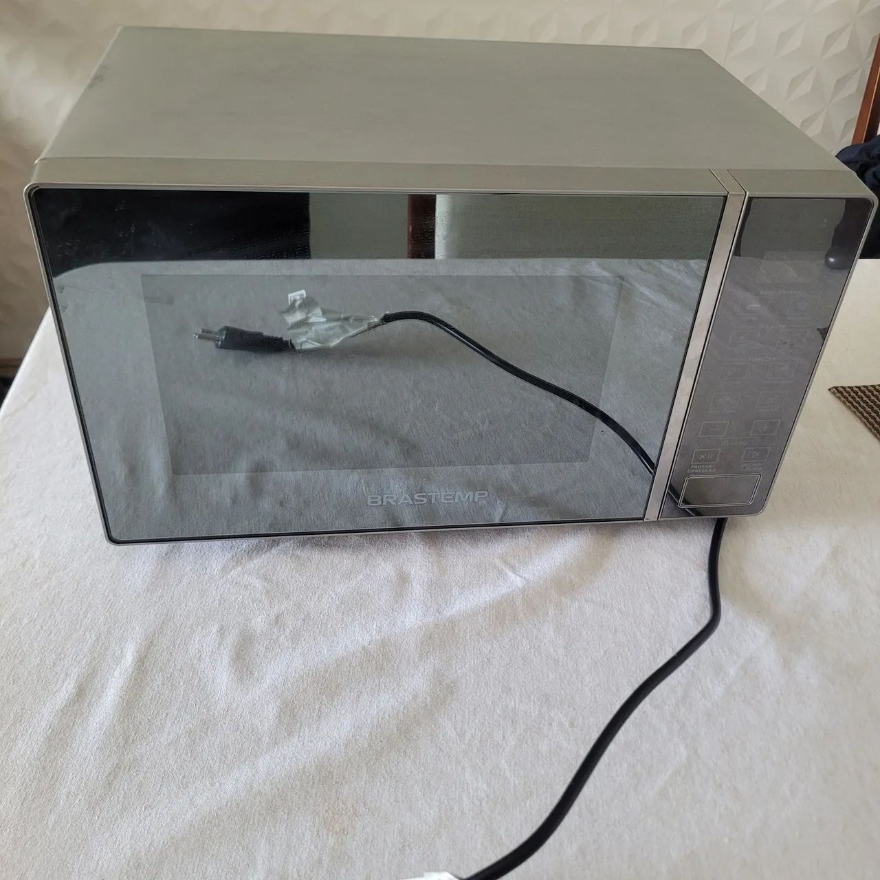 Micro-ondas Inox Brastemp 20L