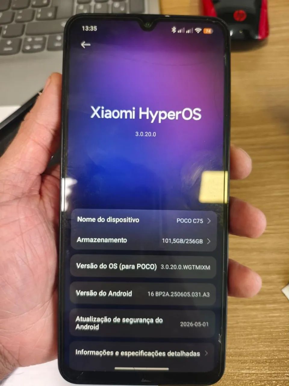 POCO C75 NFC 8GB RAM 256GB