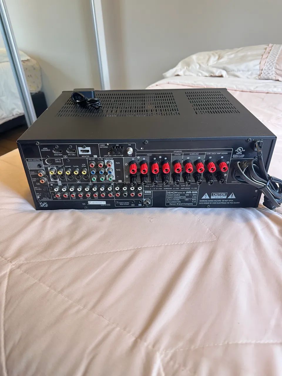 Receiver Denon Avr-1609 7.1 - Foto 2