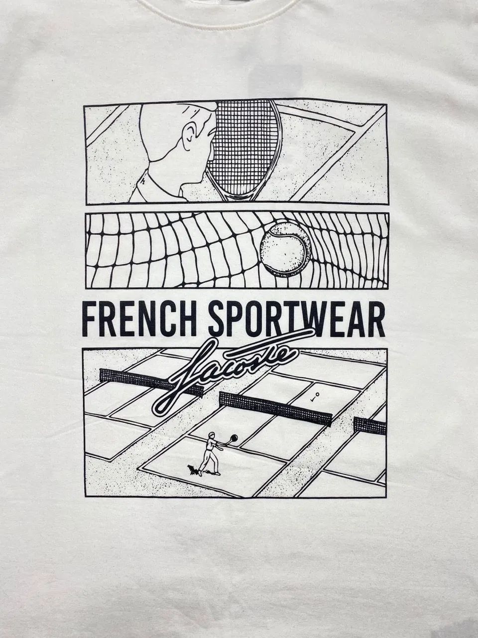 Camiseta French Sportswear Bege - Foto 3
