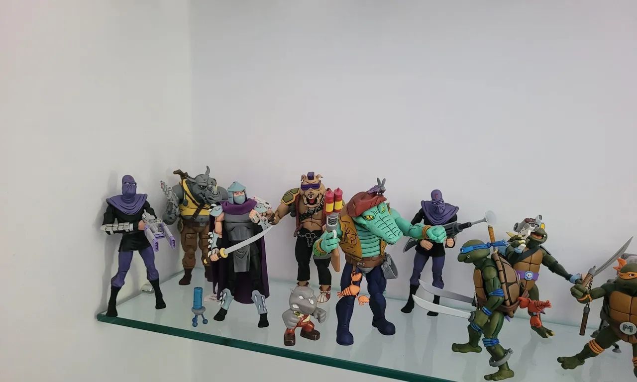 Vendo ou Troco Coleção Tartarugas Ninja Neca - Foto 2