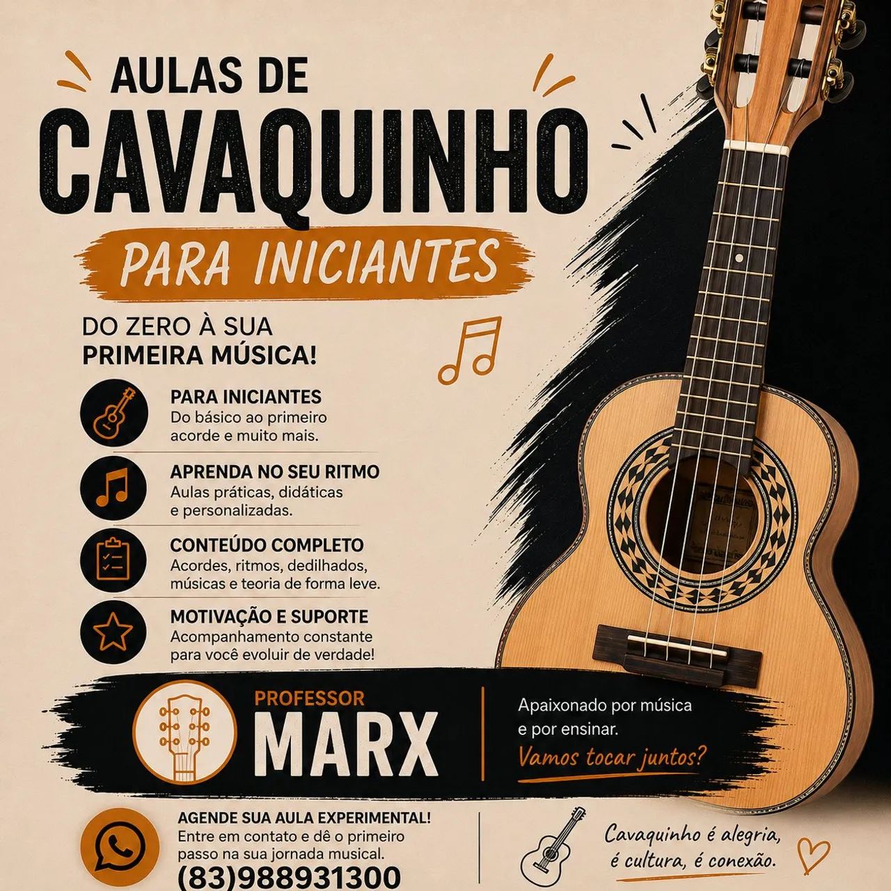 Aula de Cavaquinho 