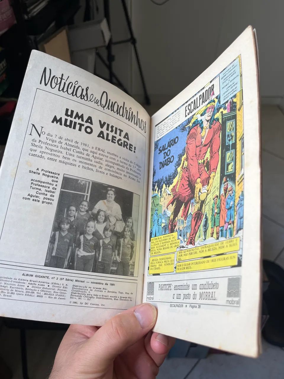 Escalpador 2 - Editora EBAL 1981 - Foto 4