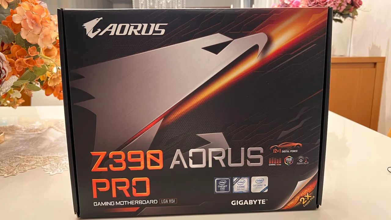 Placa-mãe Gigabyte Z390 AORUS PRO 