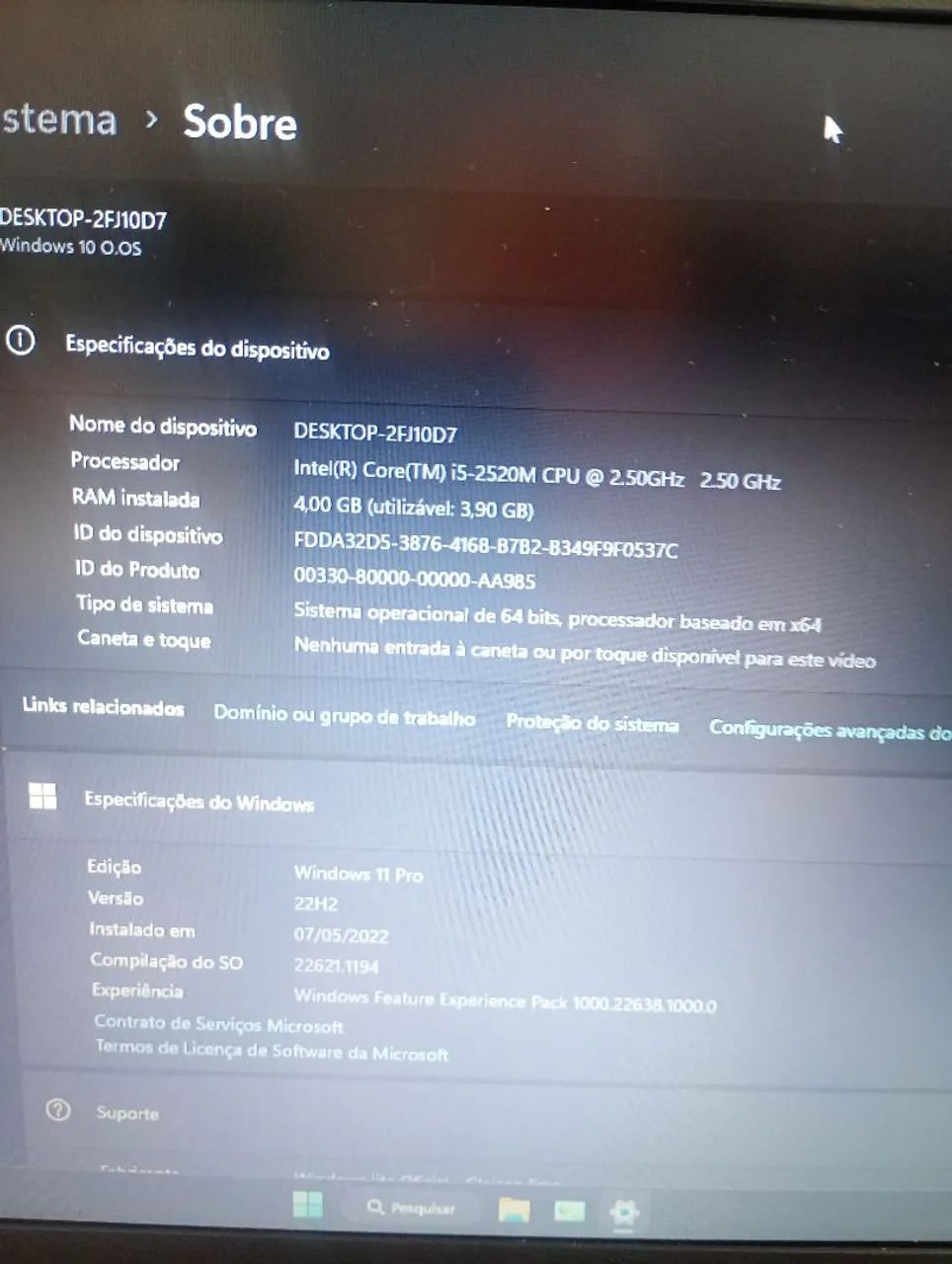 Notebook Dell i2 2520m - Foto 5