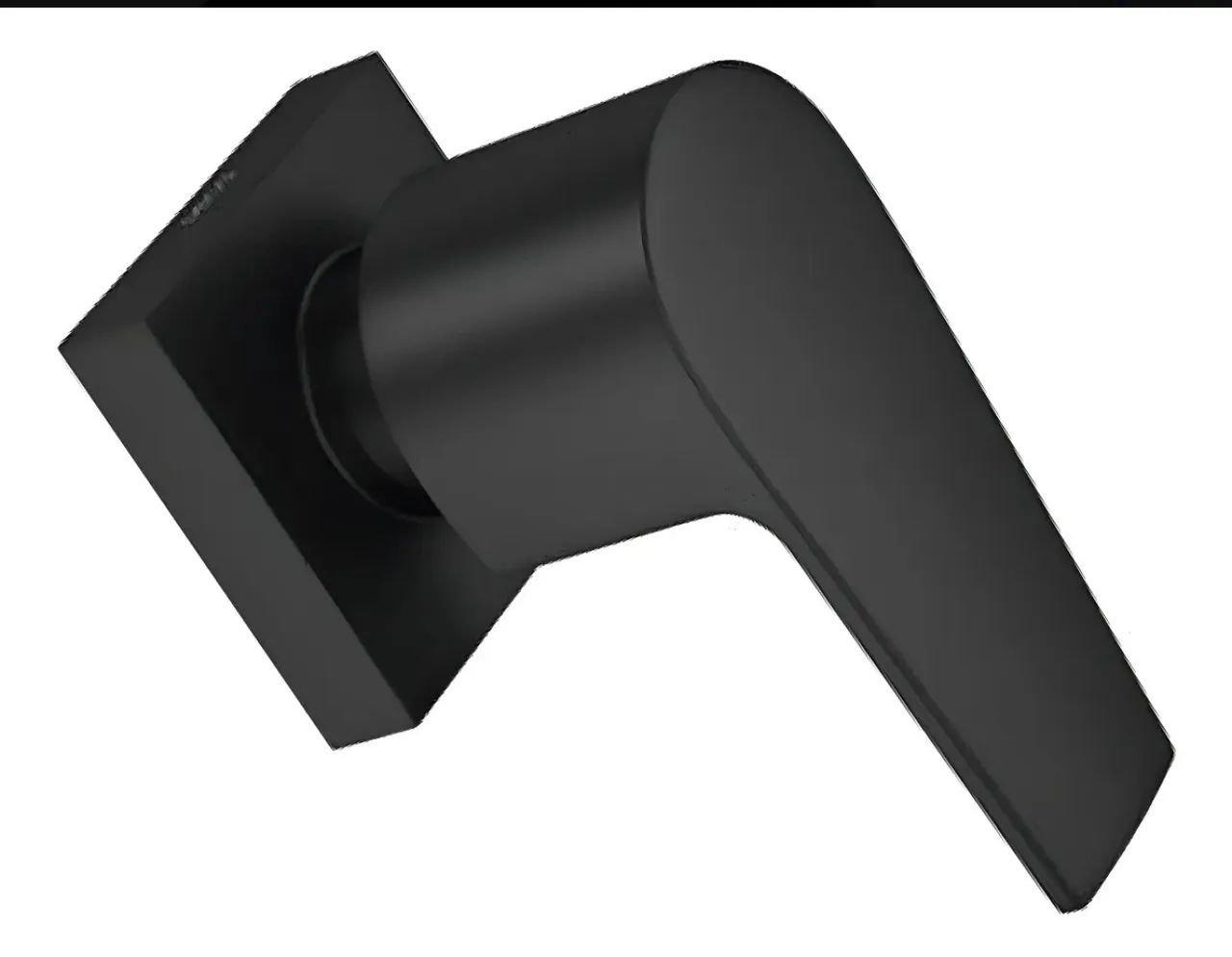 Deca Black Matte Faucet Trim