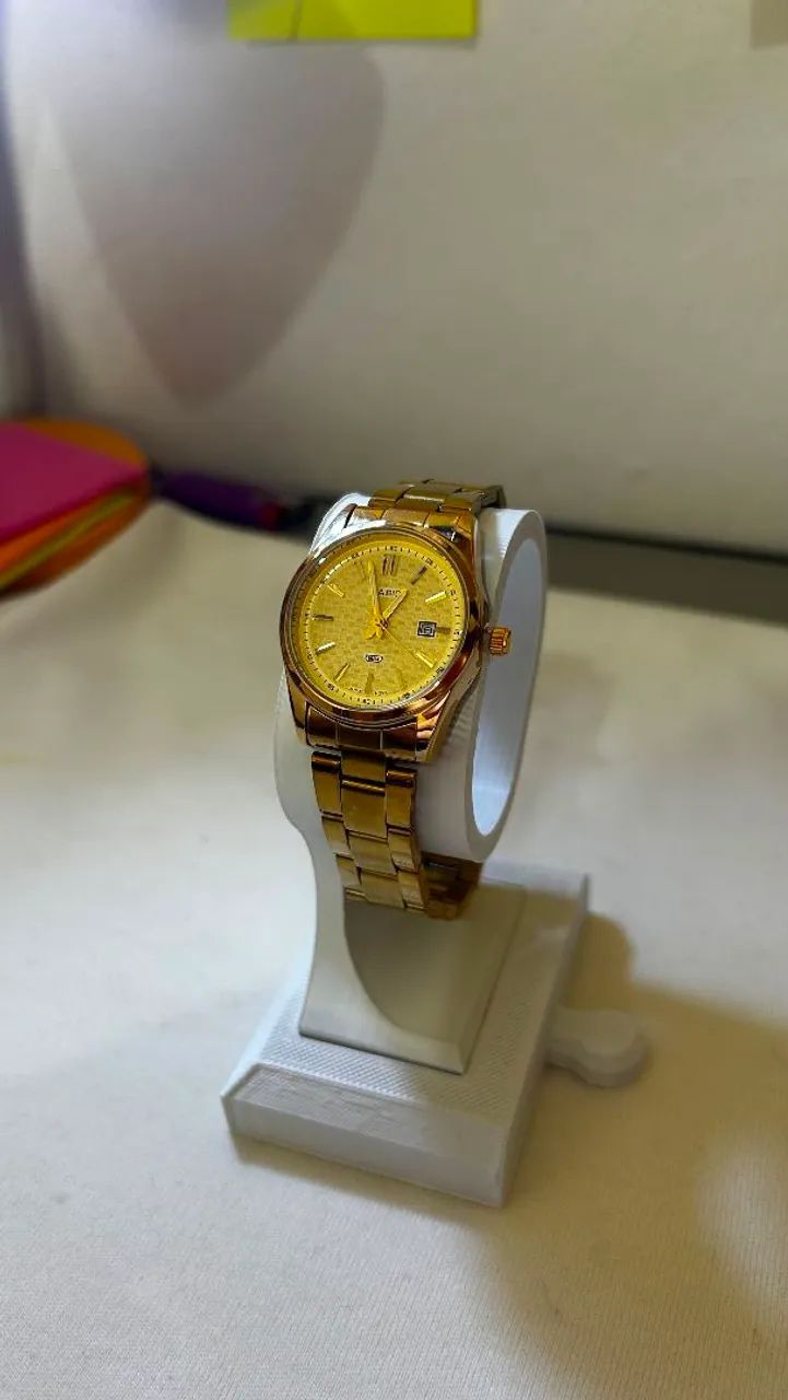 Relógios Casio Feminino Azul e Dourado - Foto 3