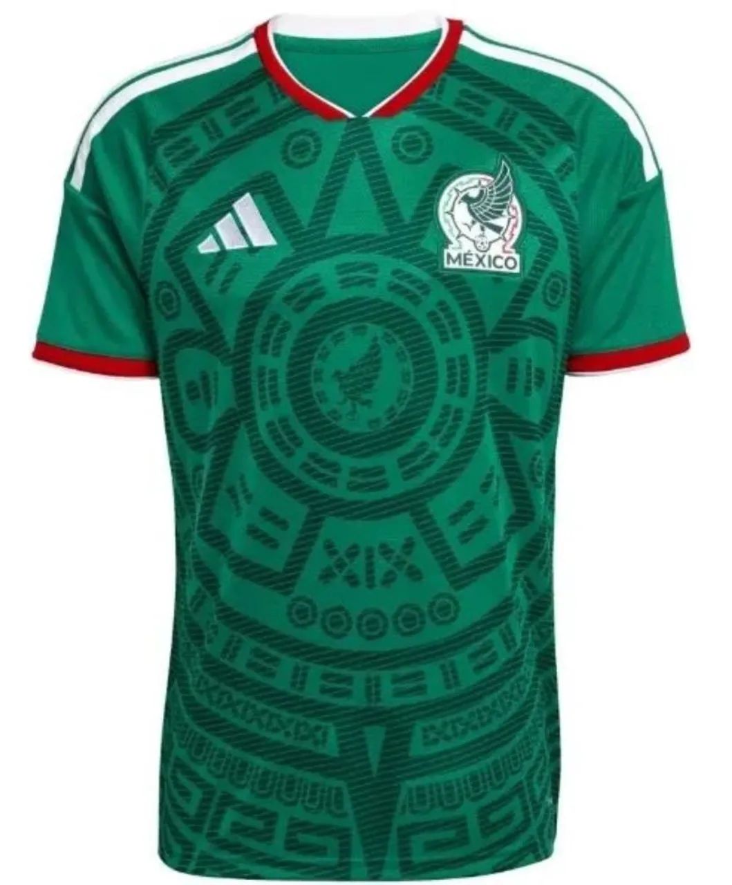 Camisa do México verde 2026