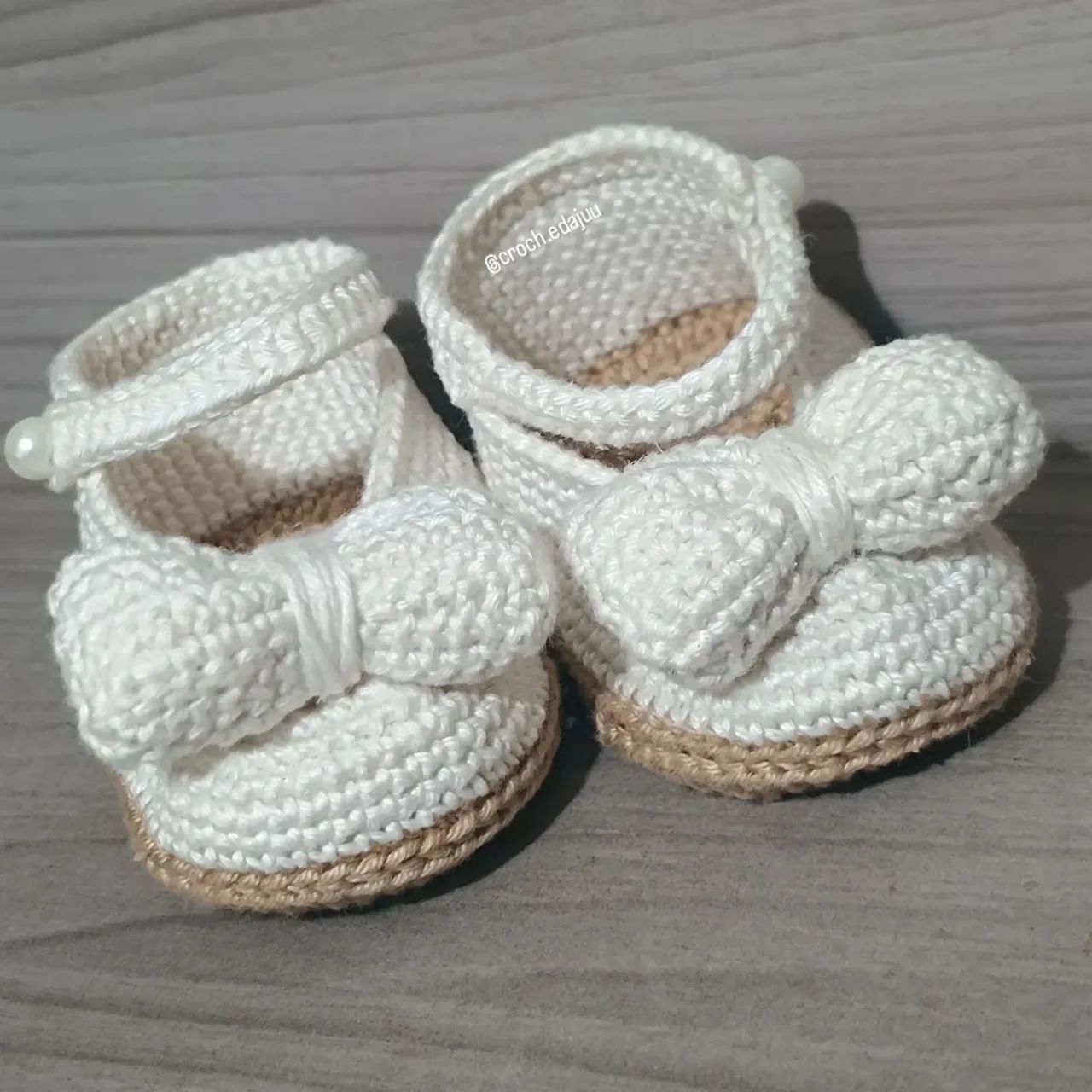 Sapatinho de Crochê para Bebê  - Foto 3