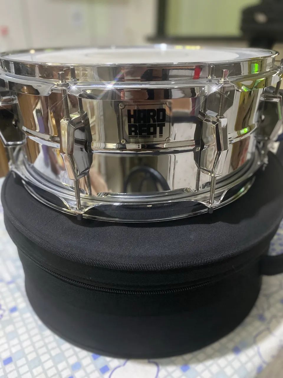 Ride e Hihat B20 e caixa HARDBEAT - Foto 4