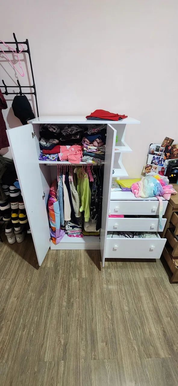 Guarda roupa infantil criança ou bebê  - Foto 3