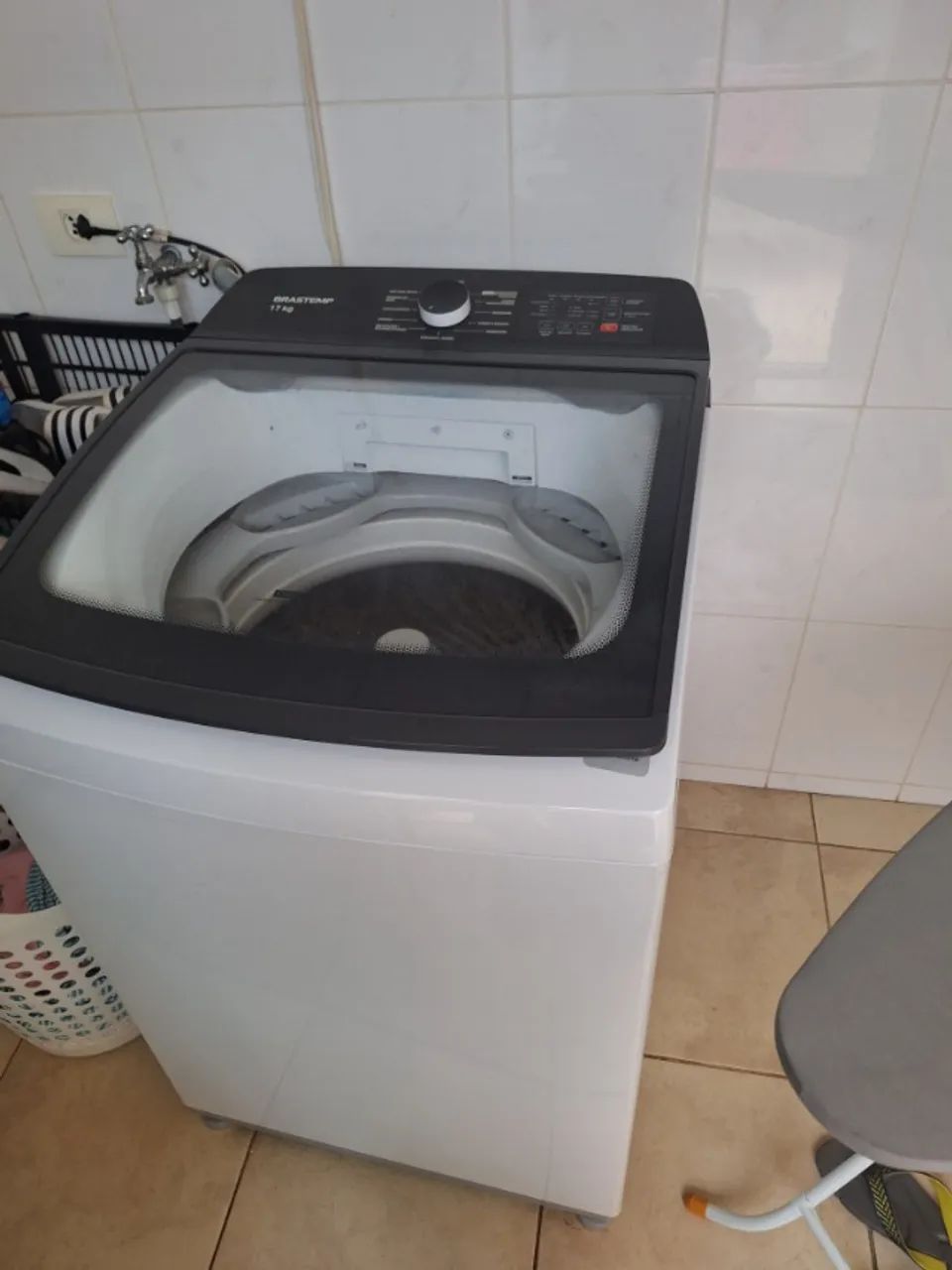 Máquina de Lavar Brastemp 17kg - Tampa de Vidro | Excelente Estado - Foto 2