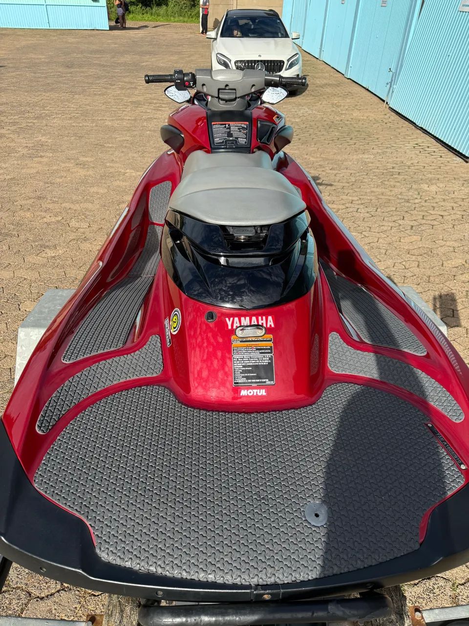 et Ski Yamaha FZR TURBO 1.8 SHO, ano 2010, cor vermelha vibrante. - Foto 4