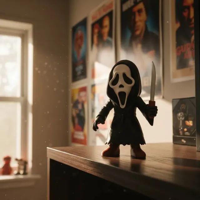 Ghostface colecionavel INCRIVEL 20cm IMPRESSÃO 3D - Foto 2