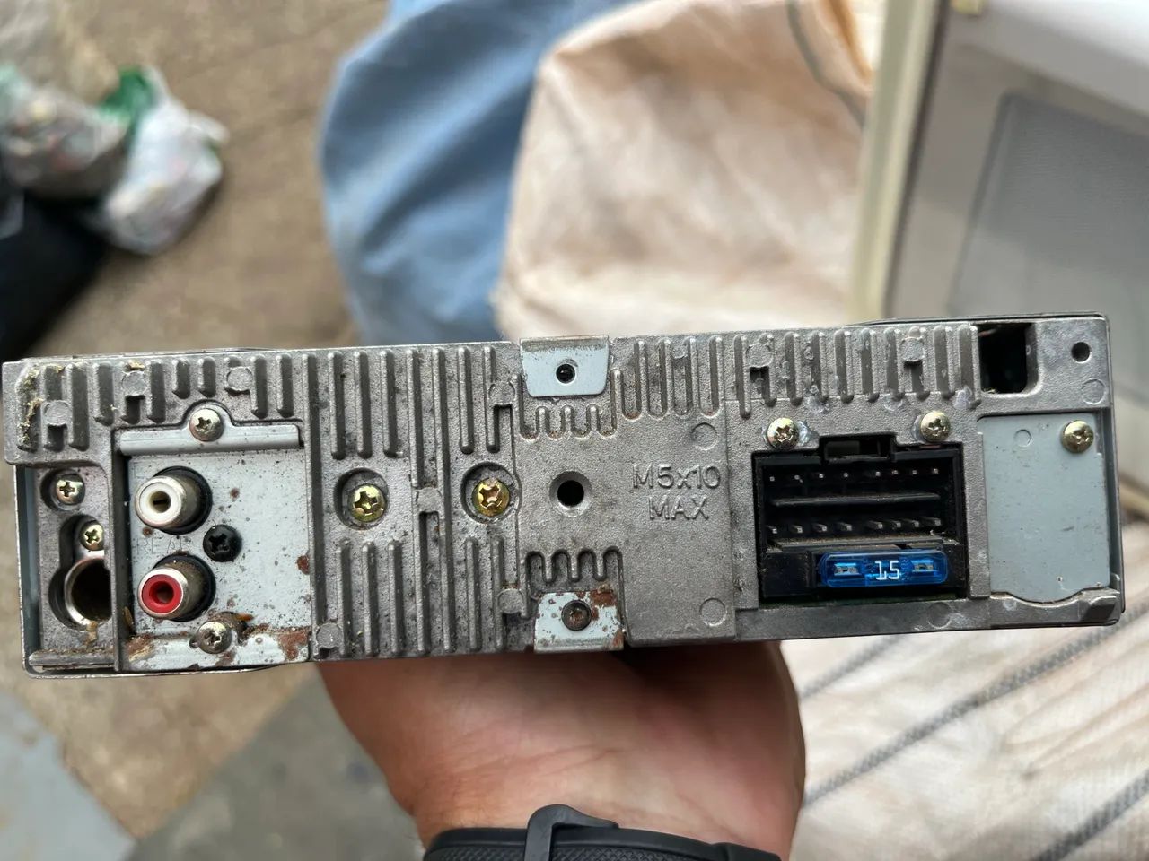 Rádio aiwa antigo sem teste - Foto 2