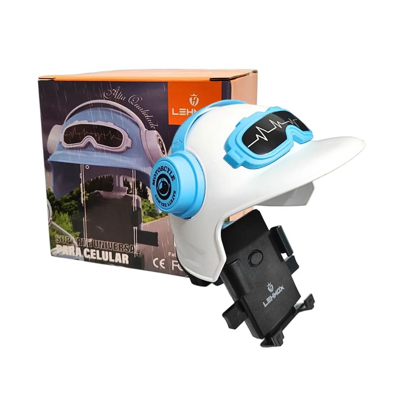 Suporte Universal para Celular Moto e Bike com Giro 360° - Foto 5