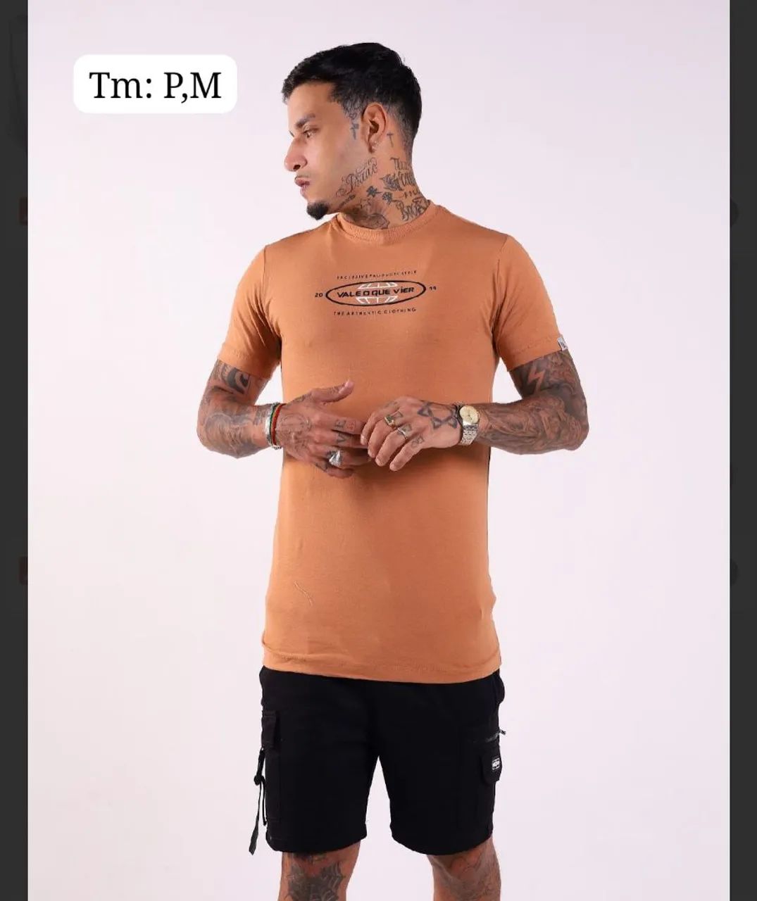 camisas vale oq vier algodão de maior qualidade  - Foto 4