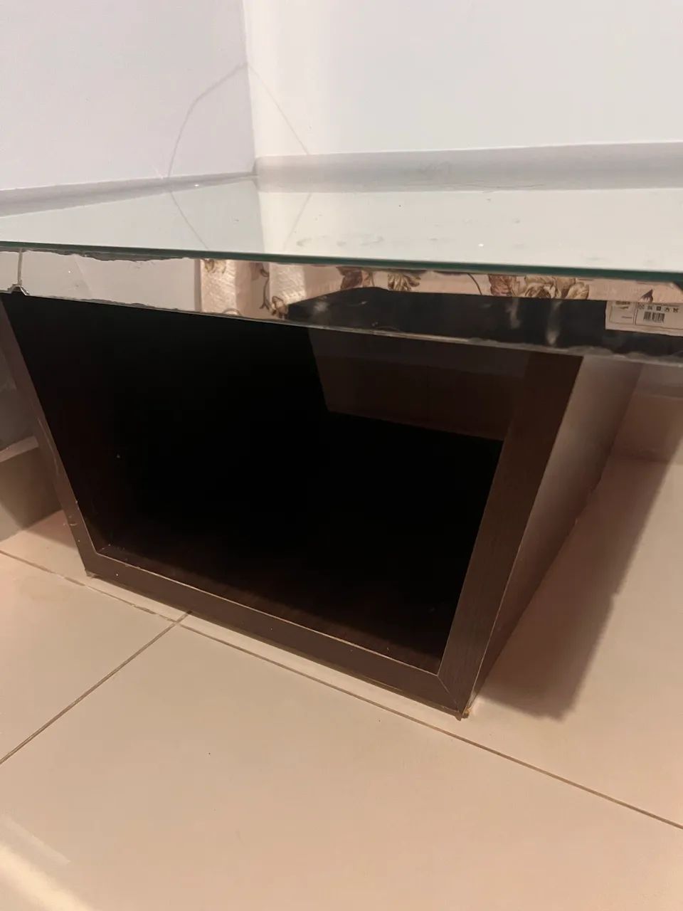 Mesinha de centro de vidro - Foto 2