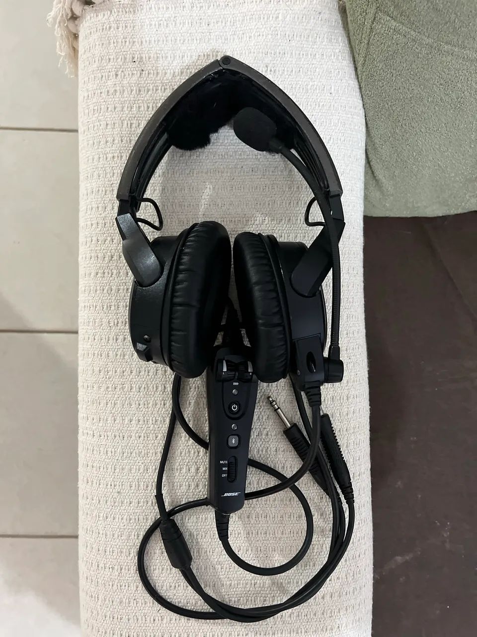 Fone Bose A20 Bluetooth Dual Plug