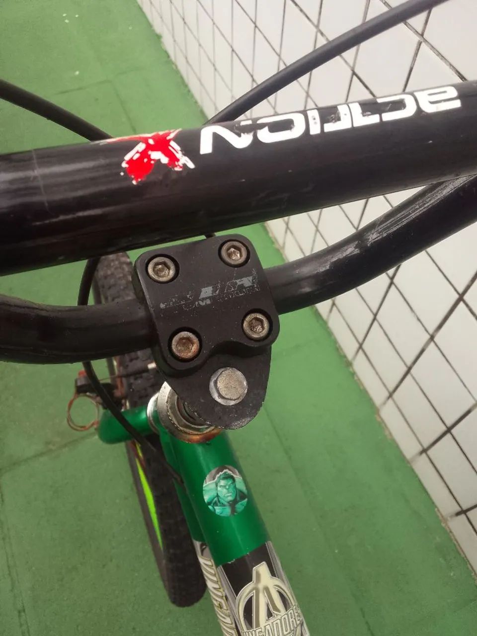 Bicicleta infantil Verde  - Foto 2