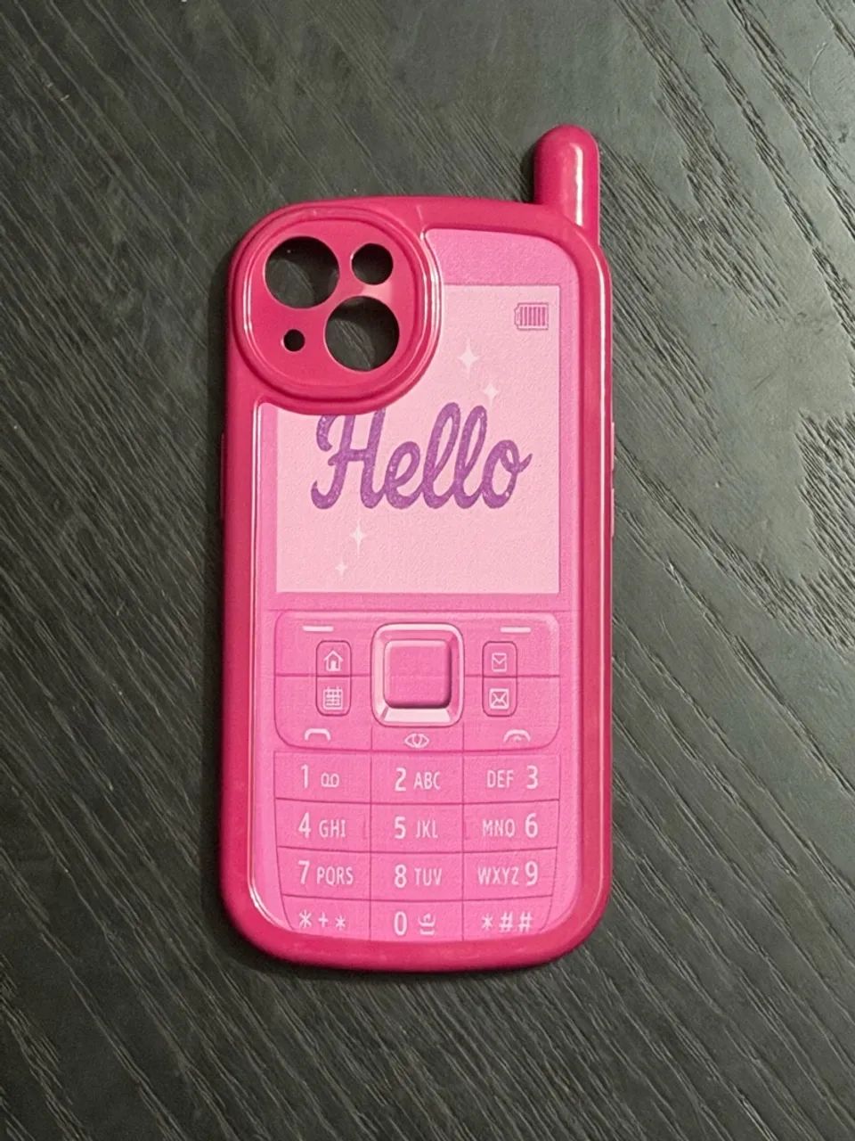 Capinha iPhone 13 cor rosa pink