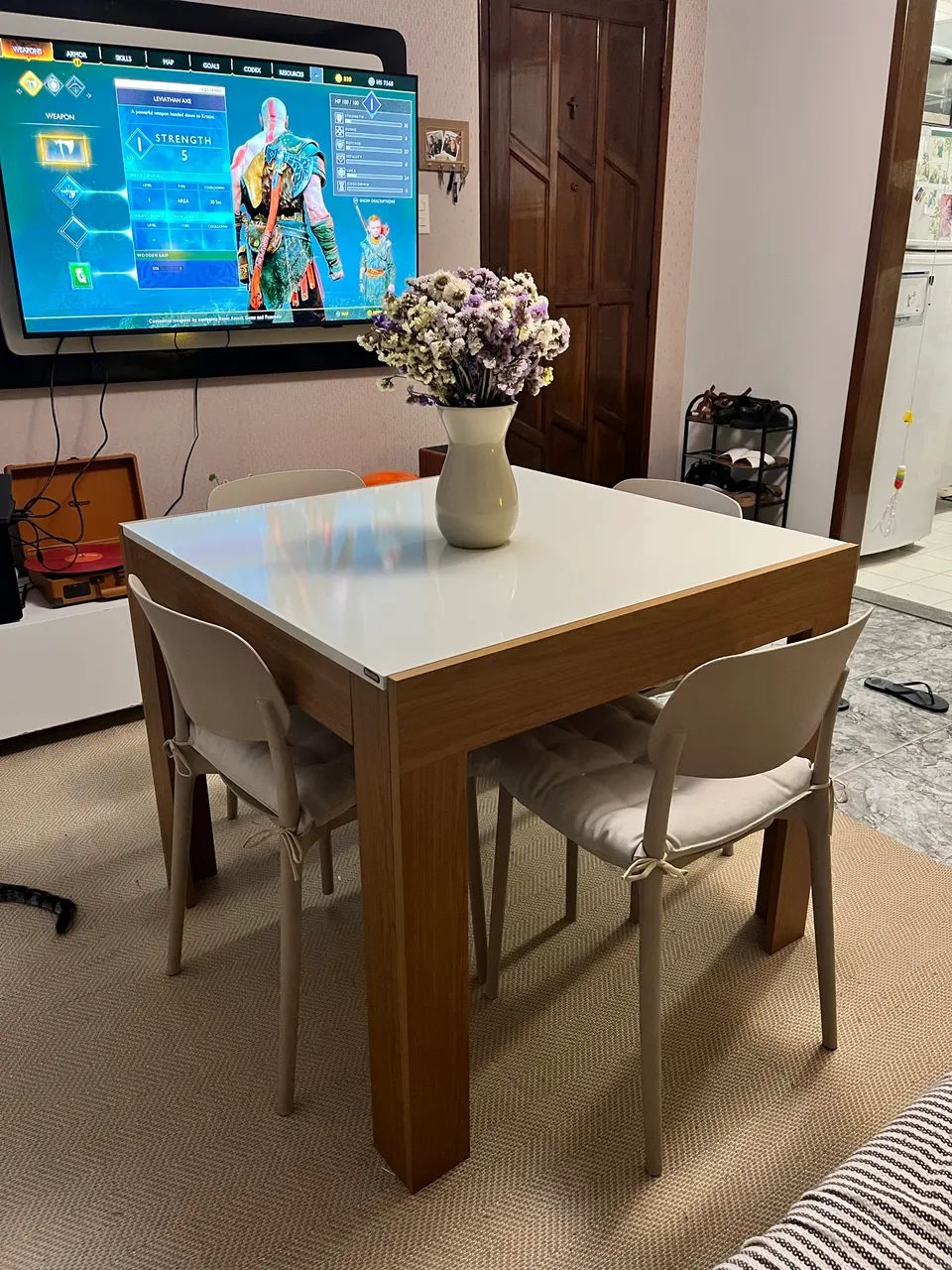 Mesa extensível 90x90 - Foto 4