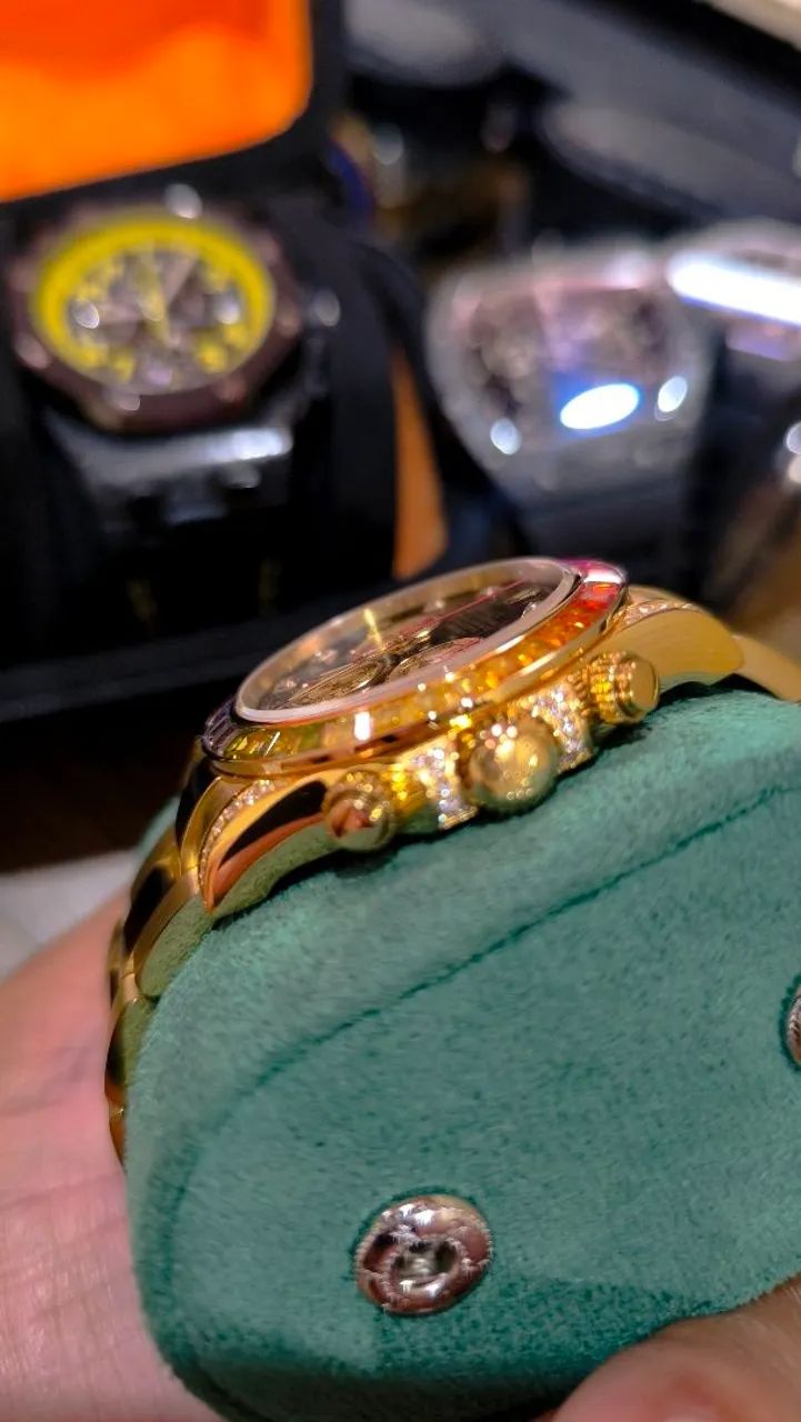 Rolex Daytona Rainbow 7750 - Foto 5