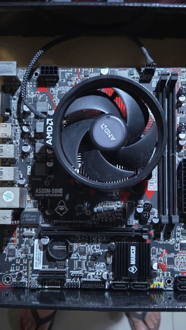 Ryzrn 3 3200G + placa mae Mancer A520M - Foto 3