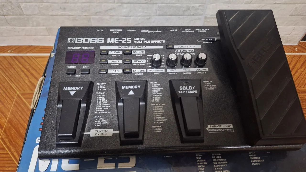 Pedaleira Boss ME 25 - Foto 4