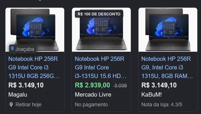 Notebook HP - igual novo - i3 e SSD - Foto 5