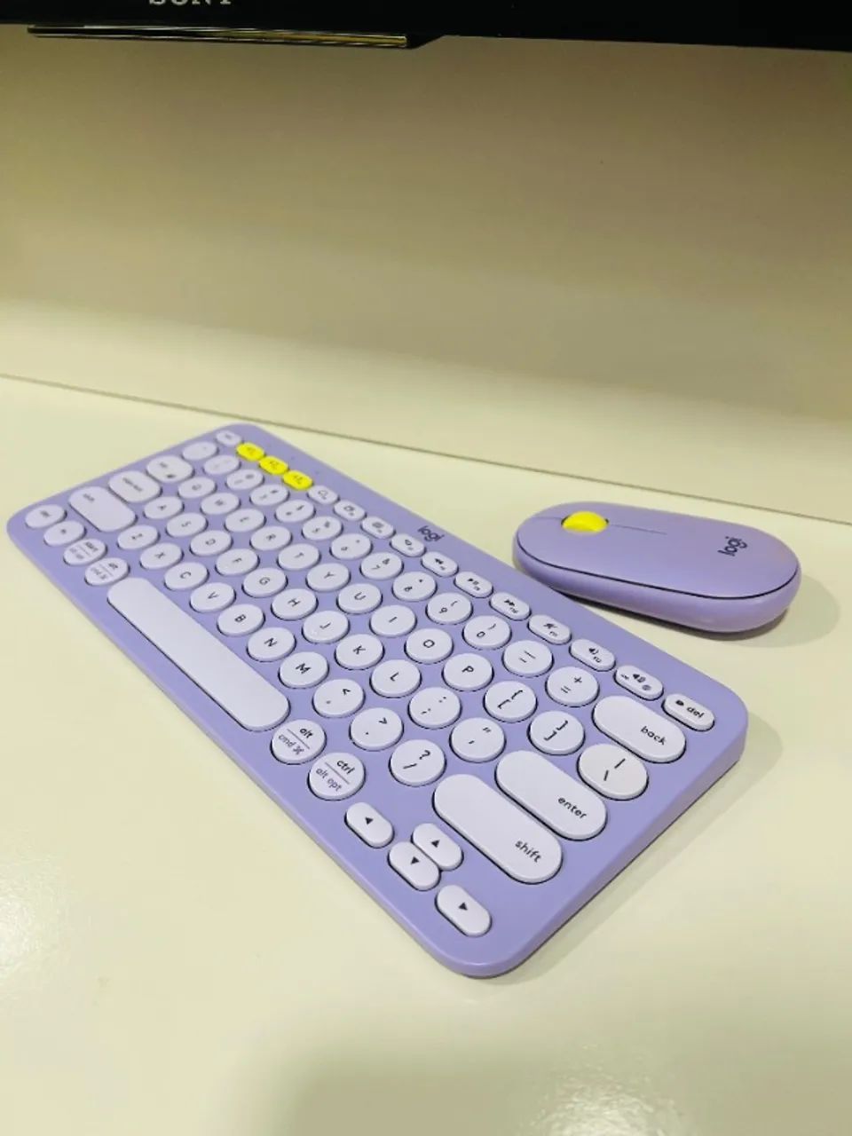 Kit Teclado e Mouse Logitech Bluetooth