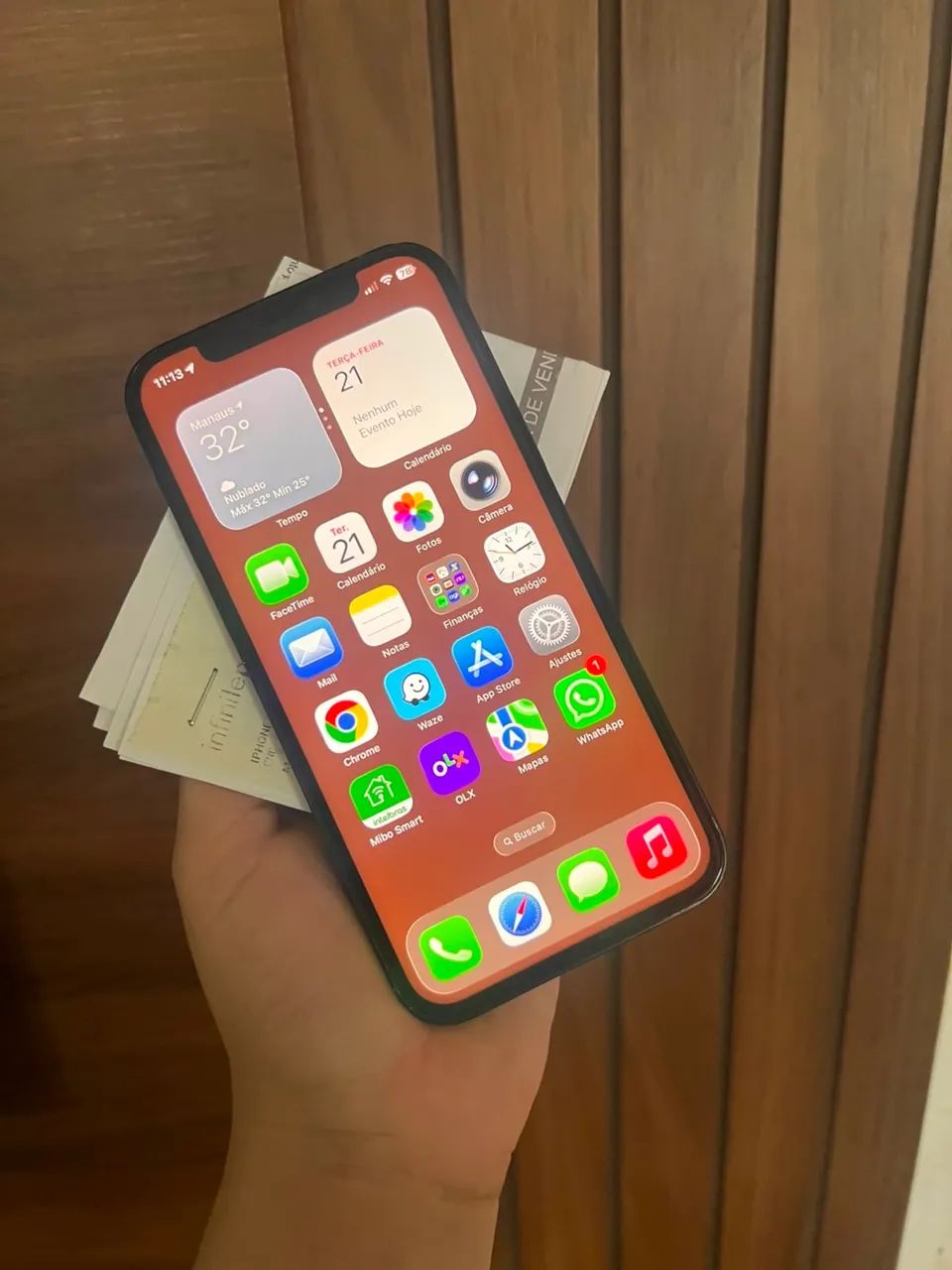 iPhone 12 preto 64gb c/ nota - Foto 4