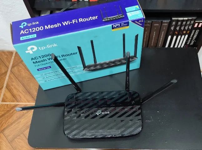 Roteador Wireless TP-LINK ARCHER C6 AC1200 Giga 4 Antenas Dual - Foto 3