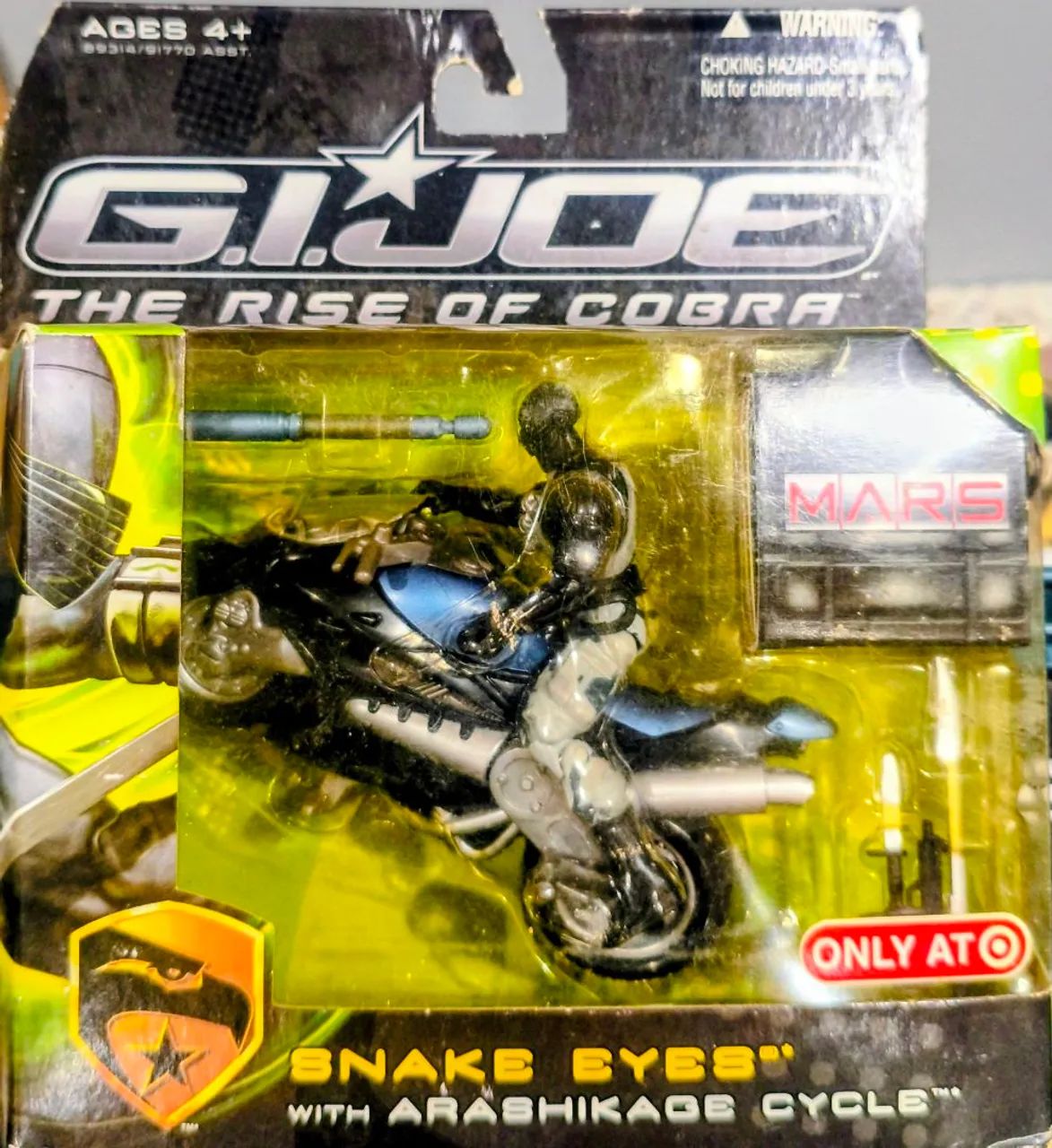 GI JOE 25TH/ROC/ SNAKE EYES WITH ARASHIKAGE CYCLE - Foto 4