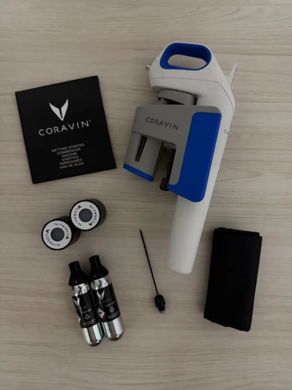 Coravin Model One - Sistema de Preservação de Vinhos + Cápsula e Acessórios - Foto 2