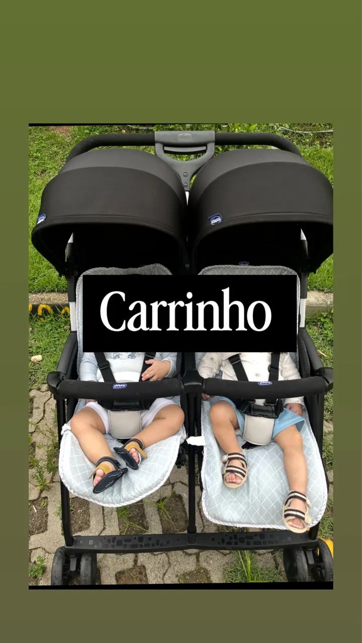 Carrinho para gêmeos  - Foto 2