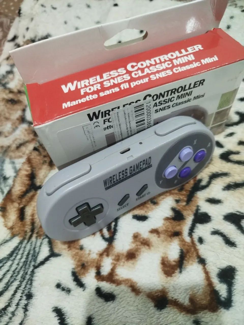 Controle de super Nintendo mini | compatível com PC - Foto 2