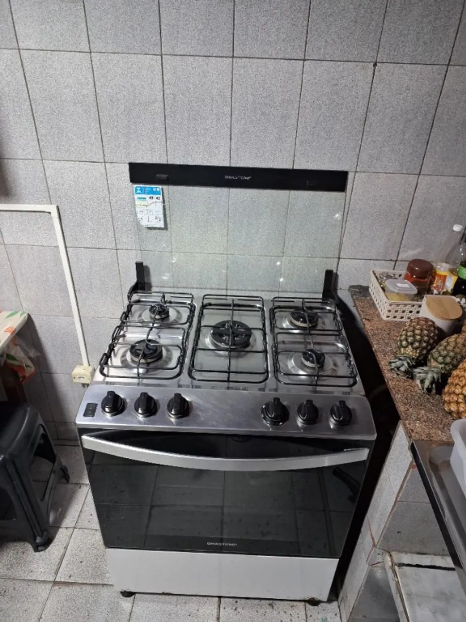 Fogão 5 bocas Brastemp - Foto 4