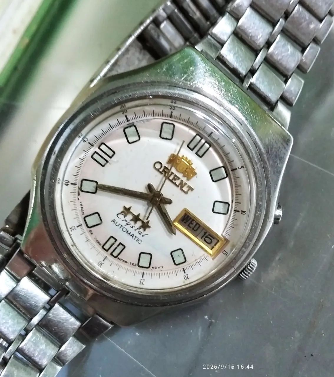 orient automatico.branco.bonito