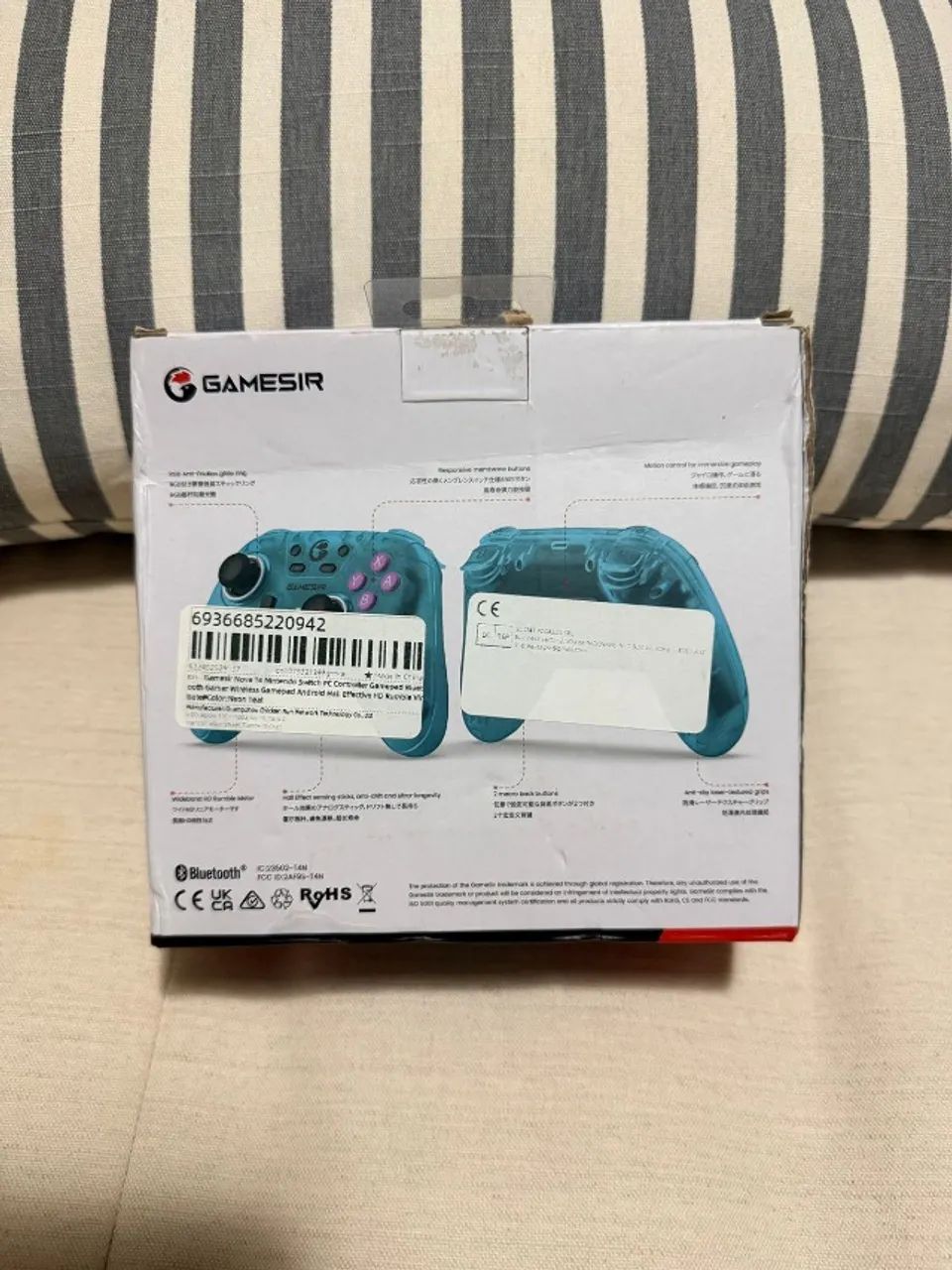 Controle GameSir Bluetooth RGB - Multiplataforma - Foto 4