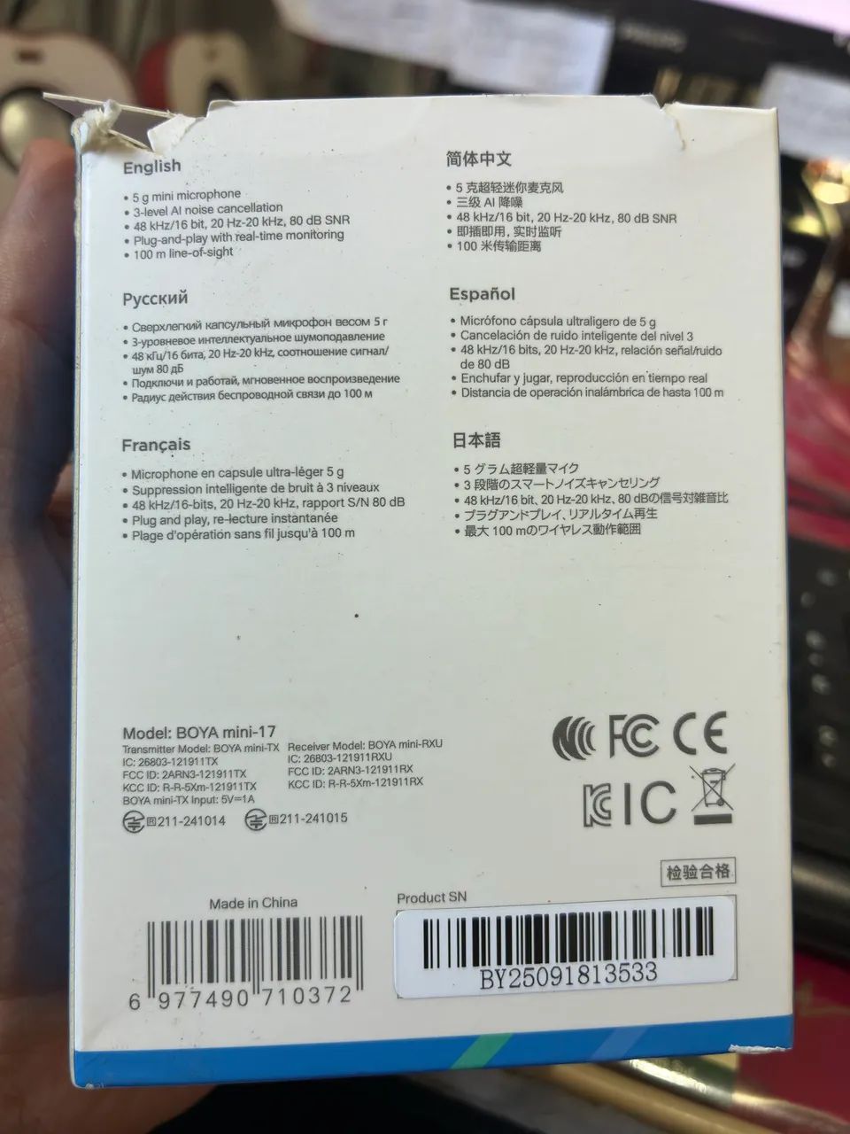 Boya Mini Microfone Wireless  - Foto 2