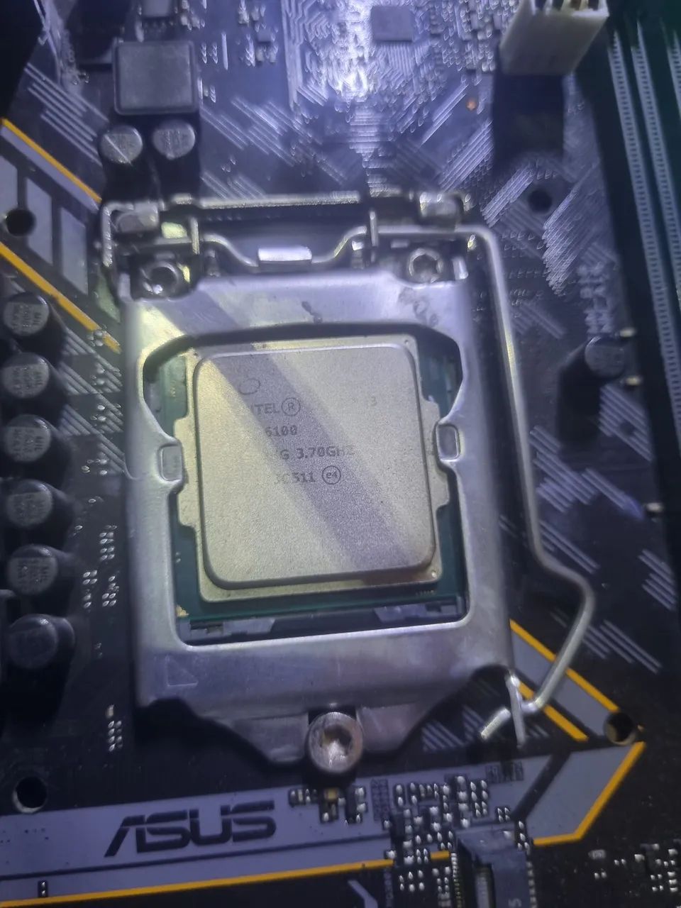 Placa mae Asus h310m-plus i3 defeito - Foto 3