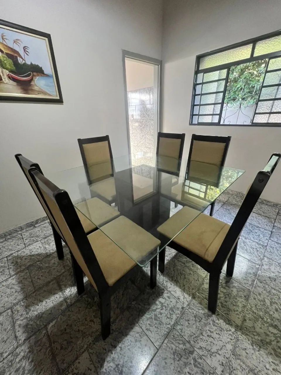 Mesa de jantar 6 lugares