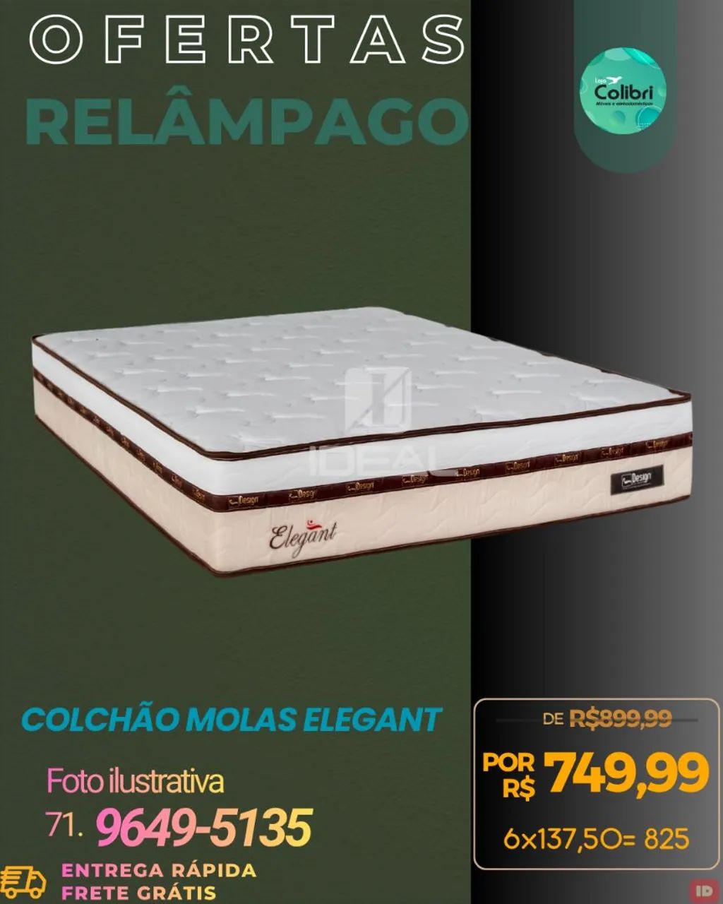 Colchão Casal  - Foto 5