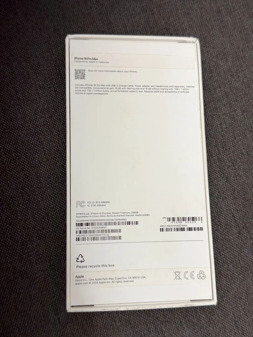 IPHONE 16 PRO MAX 256gb - Foto 5