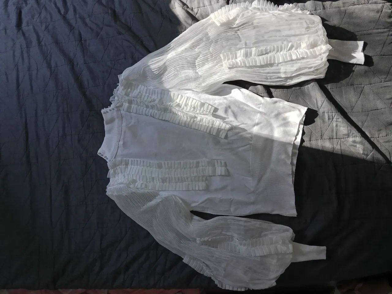Blusa branca/off wite - Foto 4