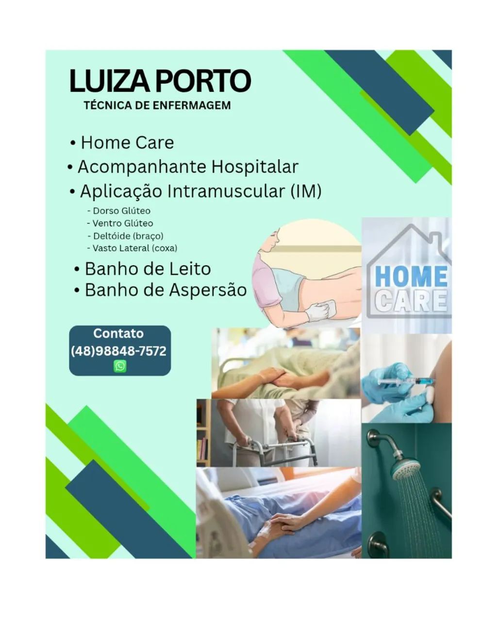 HOME CARE / CUIDADORA / ACOMPANHANTE HOSPITALAR 