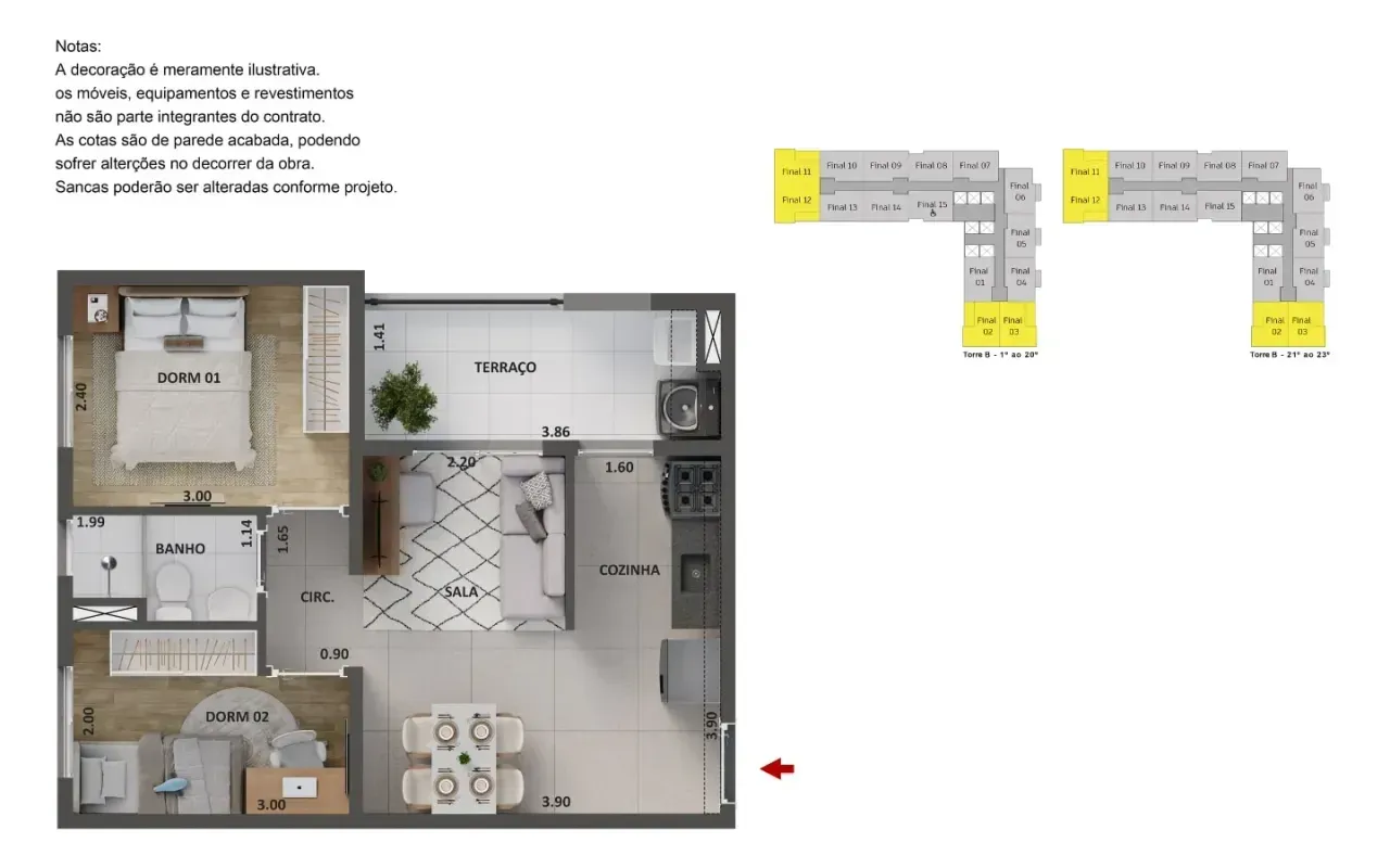 PLANTA 34m²