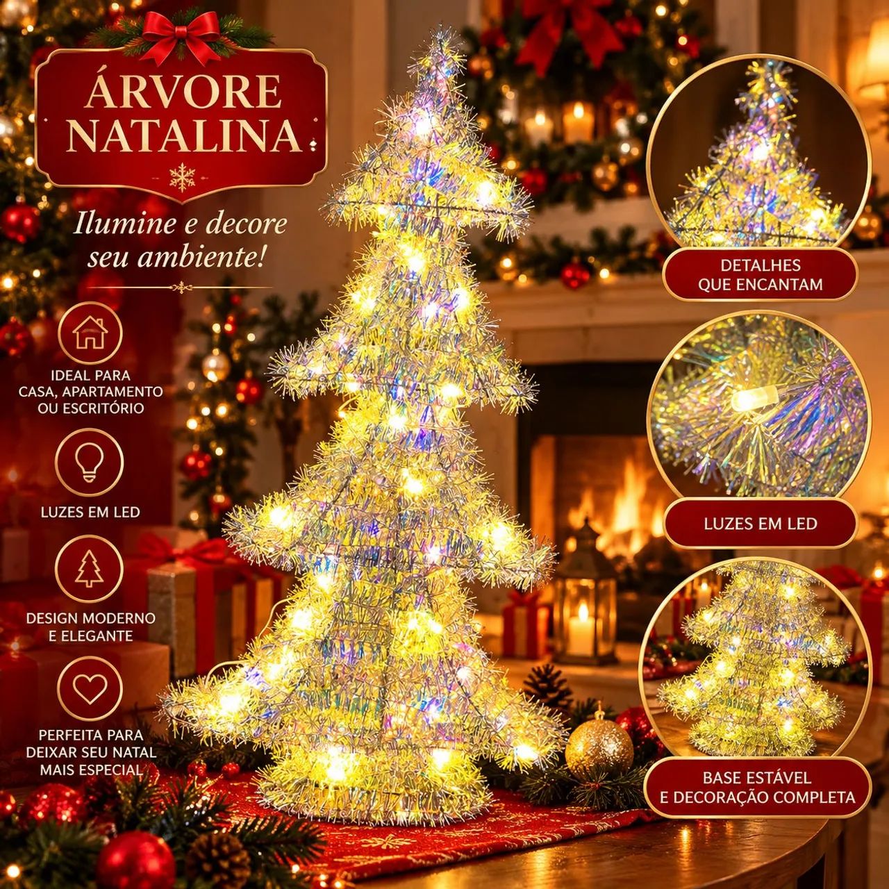 Árvore led